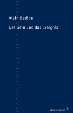 Cover Das Sein und das Ereignis
