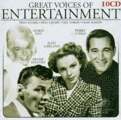 Great Voices Of Entertainment - Various, siehe Beschreibung, Frank Sinatra, Doris Day, Perry Como, Judy Garland u.a.