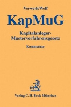 KapMuG - Kapitalanleger-Musterverfahrensgesetz, Kommentar - Vorwerk, Volkert / Wolf, Christian (Hgg.)