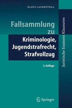 Cover Fallsammlung zu Kriminologie, Jugendstrafrecht, Strafvollzug