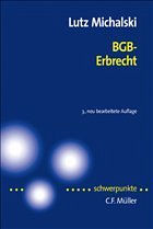 BGB-Erbrecht - Michalski, Lutz
