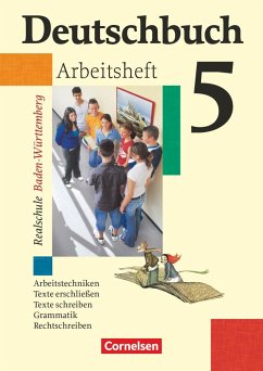 Deutschbuch Realschule 05. 9. Schuljahr. Arbeitsheft mit Lösungen. Baden-Württemberg - Stäblein, Marion;Stäblein, Bernd