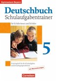 5. Jahrgangsstufe, Schulaufgabentrainer für Schülerinnen und Schüler / Deutschbuch, Gymnasium Bayern