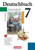 Deutschbuch Gymnasium 7. Schuljahr. Arbeitsheft mit Lösungen. Allgemeine Ausgabe. Neubearbeitung
