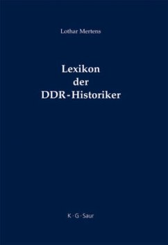 Lexikon der DDR-Historiker - Mertens, Lothar