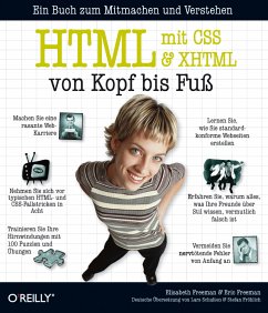 Cover HTML mit CSS und XHTML von Kopf bis Fuß