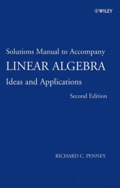 Cover Solutions Manual to Accompany Linear Algebra