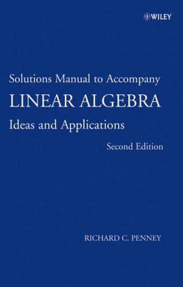 Solutions Manual to Accompany Linear Algebra Solutions Manual to Accompany Linear Algebra