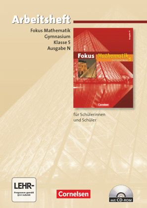Fokus Mathematik - Gymnasium - Ausgabe N - 5. Schuljahr / Fokus Mathematik, Gymnasium, Ausgabe N