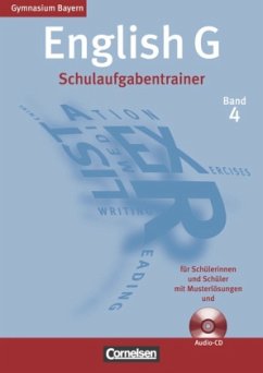 8. Jahrgangsstufe, Schulaufgabentrainer m. Audio-CD / English G, Gymnasium Bayern, Neubearbeitung 4 - Mulla, Ursula