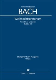 Weihnachtsoratorium BWV 248 (Teile 4-6), Klavierauszug - Bach, Johann Sebastian