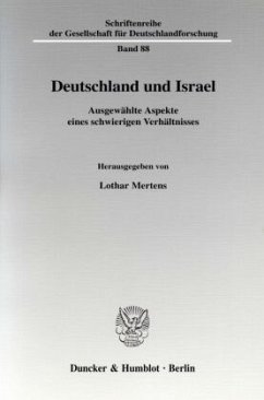 Deutschland und Israel. - Mertens, Lothar (Hrsg.)