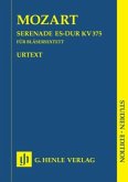 Serenade Es-Dur KV 375, für Bläsersextett, Partitur