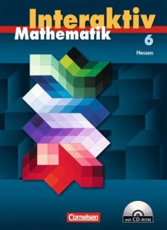 6. Schuljahr, Schülerbuch m. CD-ROM / Mathematik interaktiv, Ausgabe Hessen