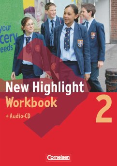 New Highlight 2. 6. Schuljahr. Workbook mit Lieder- und Text-CD. Allgemeine Ausgabe - Parr, Robert