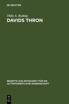 Davids Thron - Rudnig, Thilo A.