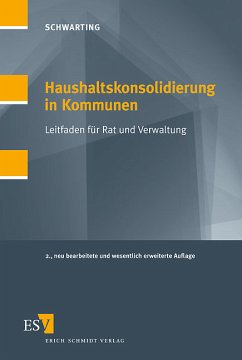 Haushaltskonsolidierung in Kommunen - Schwarting, Gunnar