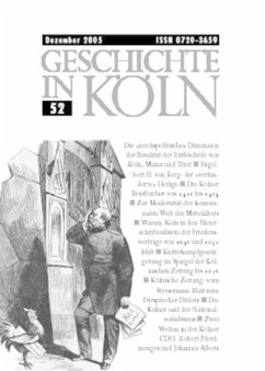 2005 / Geschichte in Köln Bd.52 - Deres, Thomas / Kröger, Martin / Mölich, Georg / Oepen, Joachim / Rosen, Wolfgang / Wirtler, Lars / Wunsch, Stefan (Hgg.)