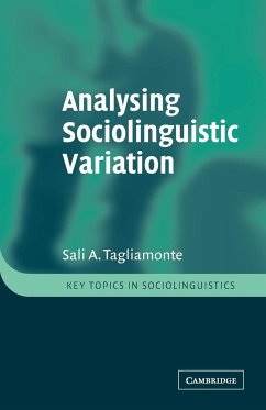 Analysing Sociolinguistic Variation - Tagliamonte, Sali A.