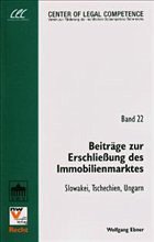 Beiträge zur Erschließung des Immobilienmarktes Beiträge zur Erschließung des Immobilienmarktes