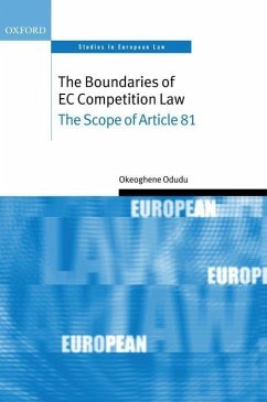 The Boundaries of EC Competition Law - Odudu, Okeoghene