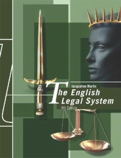 The English Legal System - Martin, Jacqueline