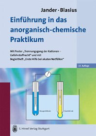 Jander / Blasius - Einführung in das anorganisch-chemische Praktikum - Strähle, Joachim / Schweda, Eberhard