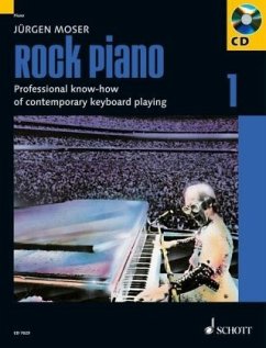 Rock Piano, m. Audio-CD - Moser, Jürgen