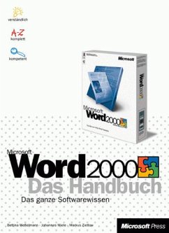 Microsoft Word 2000, Das Handbuch - Weßelmann, Bettina; Wiele, Johannes; Zietlow, Markus