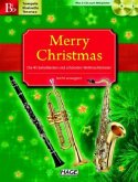 Merry Christmas, Für Trompete / B-Klarinette / Tenorsax, m. 2 Audio-CDs Merry Christmas, Für Trompete / B-Klarinette / Tenorsax, m. 2 Audio-CDs