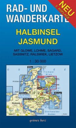 Rad- und Wanderkarte Halbinsel Jasmund Rad- und Wanderkarte Halbinsel Jasmund