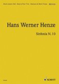 Sinfonia N. 10, Partitur Sinfonia N. 10, Partitur