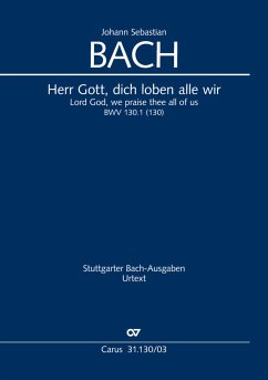 Cover Kantate Nr.130, Klavierauszug