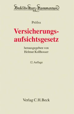Cover Versicherungsaufsichtsgesetz