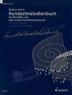 Cover Hundertmelodienbuch, Blockflöte solo