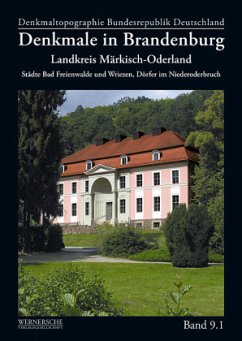 Cover Denkmale in Brandenburg - Landkreis Märkisch-Oderland / Denkmale in Brandenburg Bd.9.1, Tl.1
