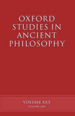 Oxford Studies in Ancient Philosophy - Sedley, David (ed.)