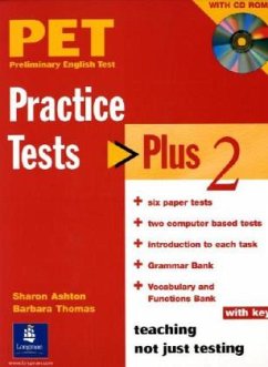 Practice Tests Plus PET 2, with key and 2 CD-ROMs