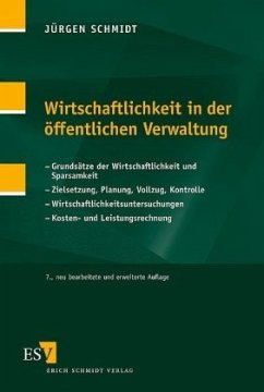 Wirtschaftlichkeit in der öffentlichen Verwaltung - Schmidt, Jürgen