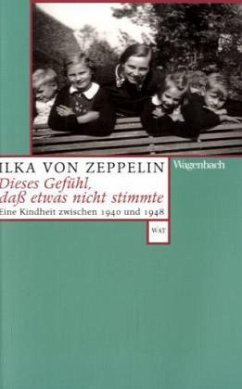 Dieses Gefühl, daß etwas nicht stimmte - Zeppelin, Ilka von