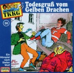 TKKG 056. Todesgruß vom Gelben Drachen. CD - Wolf, Stefan