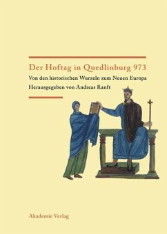 Der Hoftag in Quedlinburg 973 - Ranft, Andreas (Hrsg.)