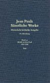 1797 bis 1799, 2 Teile / Jean Pauls Sämtliche Werke. Vierte Abteilung: Briefe an Jean Paul Band 3.1