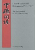 Deutsch-chinesische Beziehungen 1911-1927