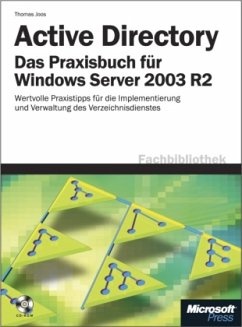 Microsoft Windows Active Directory - Das Praxisbuch für Windows Server 2003 R2, m. CD-ROM - Joos, Thomas