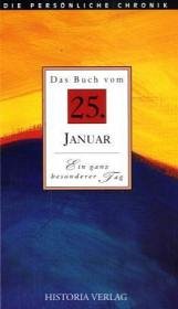 Cover Das Buch vom 25. Januar / Die Persönliche Chronik