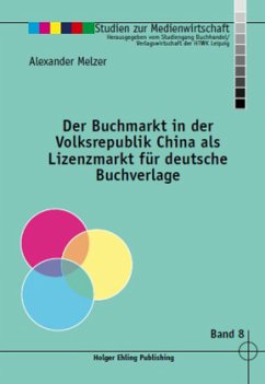 Cover Der Buchmarkt in der Volksrepublik China als Lizenzmarkt für deutsche Buchverlage