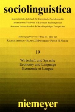 Cover Wirtschaft und Sprache / Sociolinguistica Bd .19
