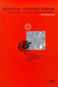 Cover Partizipation - ein zentrales Paradigma