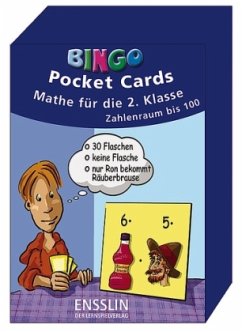 Mathe für die 2. Klasse (Kartenspiel) / BINGO Pocket Cards